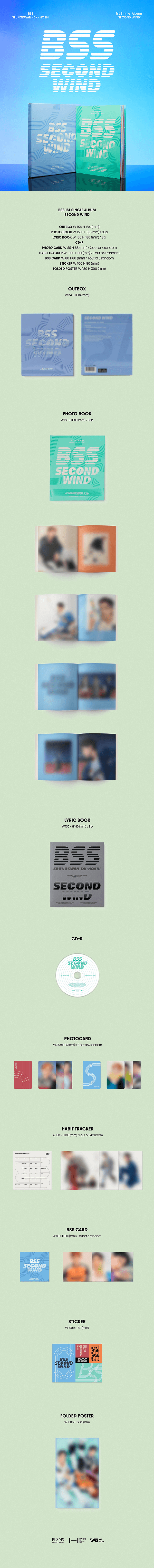 SEVENTEEN BSS 1ST SINGLE ALBUM SECOND WIND - Kpop USA