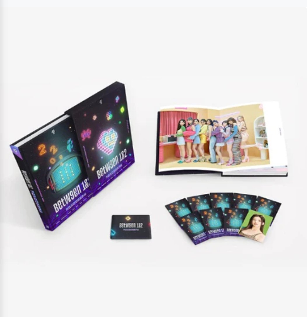 TWICE MONOGRAPH BETWEEN 1&2 | INCLUDES 3 RANDOM TWICE PHOTOCARD