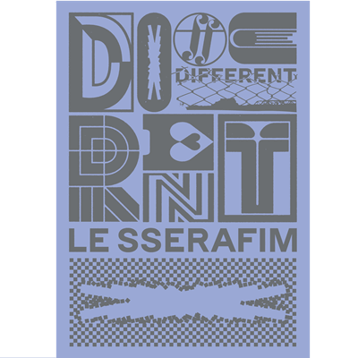 LE SSERAFIM 4TH JAPANESE SINGLE ALBUM DIFFERENT (LIMITED EDITION A