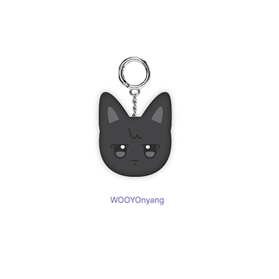 ATEEZ X ANITEEZ IN DREAMLAND OFFICIAL MD MINI FACE KEYRING