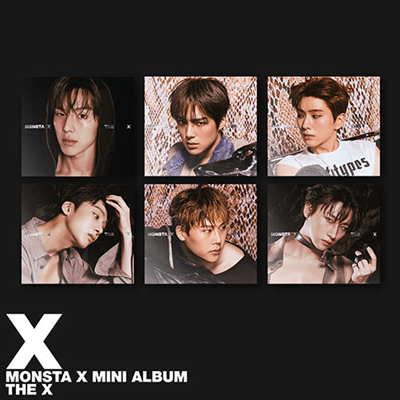 MONSTA X 13TH MINI ALBUM THE X (DIGIPACK VER.) | 6 ALBUMS SET