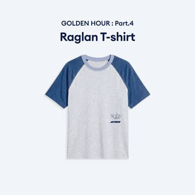 ATEEZ GOLDEN HOUR : PART.4 OFFICIAL MD [RAGLAN T-SHIRT] - Kpop USA