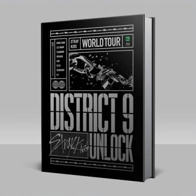 STRAY KIDS DISTRICT 9 UNLOCK WORLD TOUR DVD & BLURAY SET - Kpop USA
