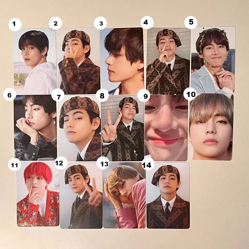 BTS V PHOTO CARD [DICON] – K Pop Pink Store [Website]