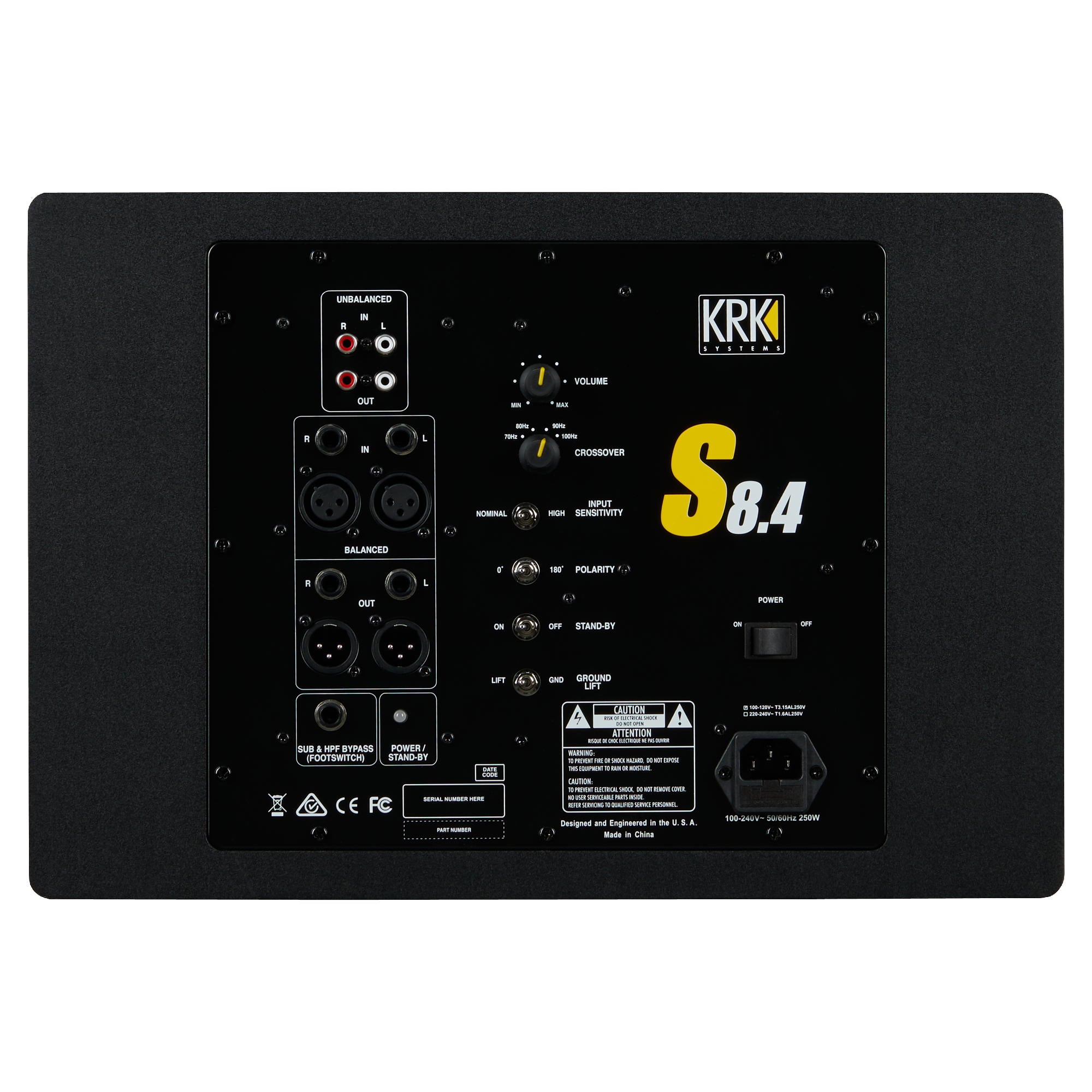 S8.4 Powered Studio Subwoofer – krkmusic