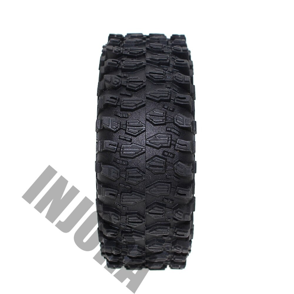 1/10 ロッククローラー RC 4本 タイヤ 1.9インチ 120mm 42mm INJORA