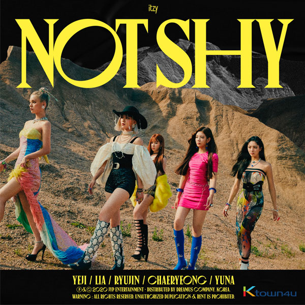 ktown4u.com : [ITZY FAN UNION] ITZY - Album [Not Shy] (Random Ver
