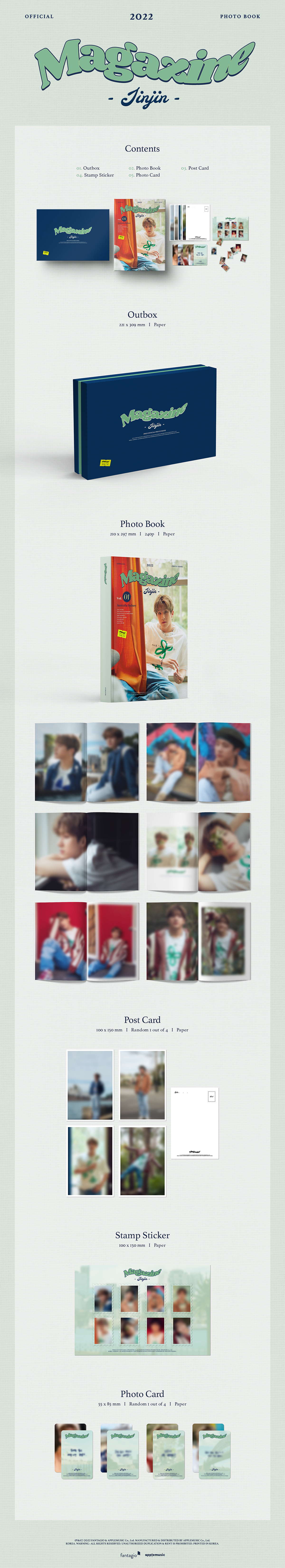 ktown4u.com : [Photobook] JINJIN (ASTRO) - JINJIN 2022 OFFICIAL