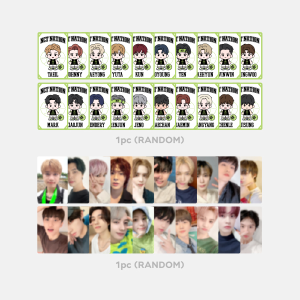 ktown4u.com : NCT - RANDOM TRADING CARD SET (BLACK VER.)_NN23