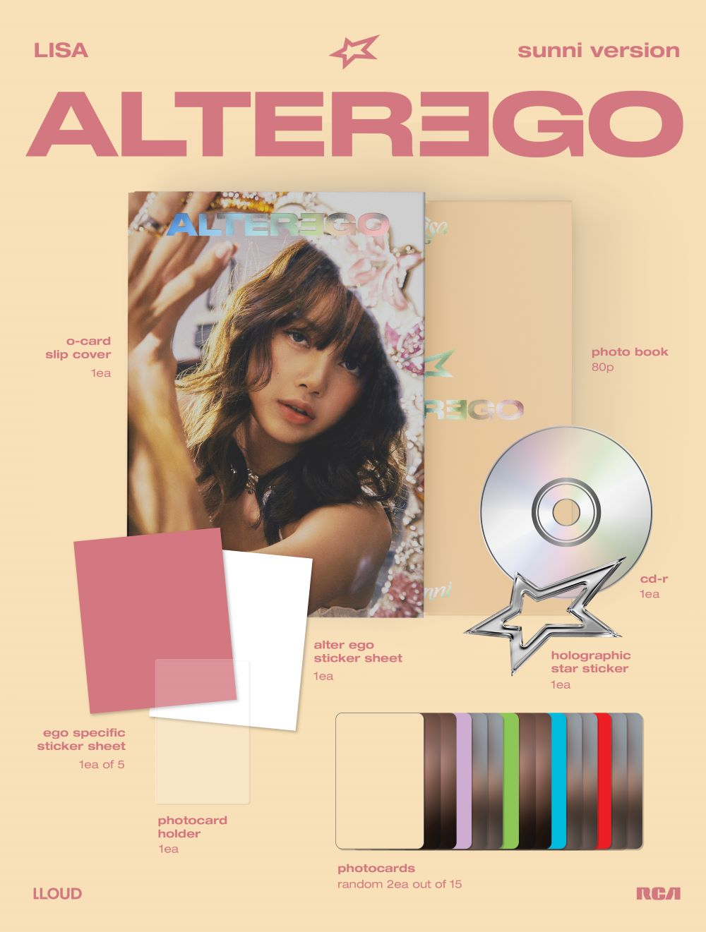 LISA - Alter Ego Photobook (5 Versions) – K-Towns