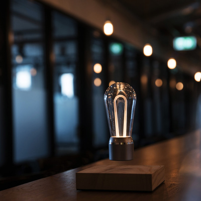 空宙を浮遊する電球「Nikola ニコラ」NIKOLA-01｜THT Japan｜#7297