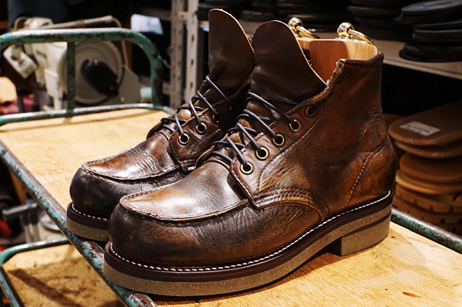 レッドウィングのクリーニング・修理・メンテナンス【アイリッシュ
