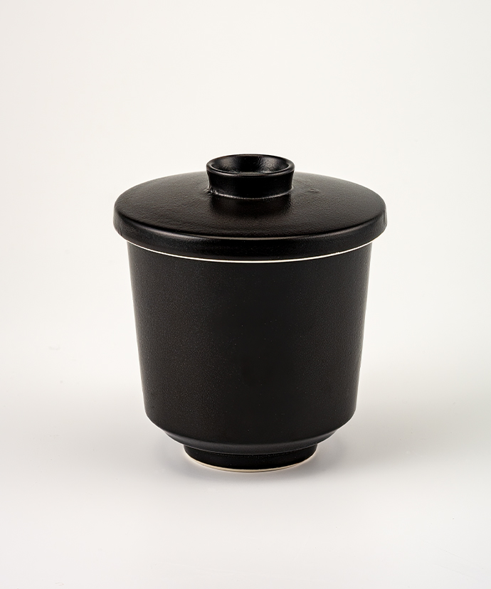 蓋付碗 鉄黒 茅乃舎別誂え｜茅乃舎(かやのや)｜久原本家通販サイト（公式）