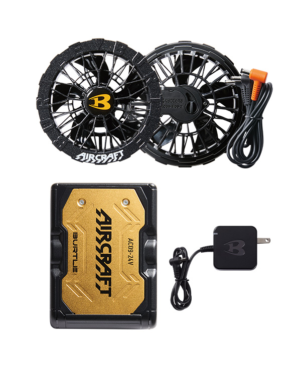 バートル ファン バッテリーセット エアークラフト 空調服 即日出荷