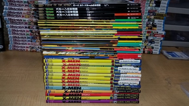 高価買取 X-MENなどのアメコミ、他漫画全巻セット 蕨市｜くじら堂