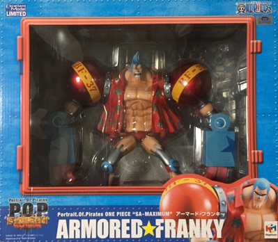 ワンピースPOP/ P.O.P SA‐MAXIMUM アーマード・フランキー フィギュア