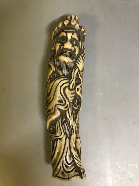 根付 鹿角 江戸期 仙人 参考価格｜くまねこ堂