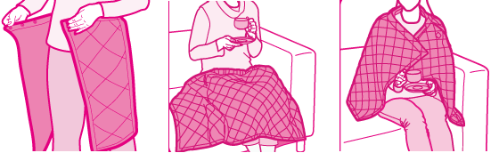 SUNART / ぬくさに首ったけ 3WAY巻きスカート【SMS-01】