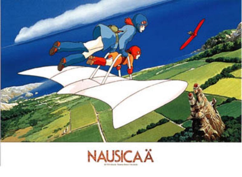 引上品】□500ピースジグソーパズル 風の谷のナウシカ 風に乗って 《廃