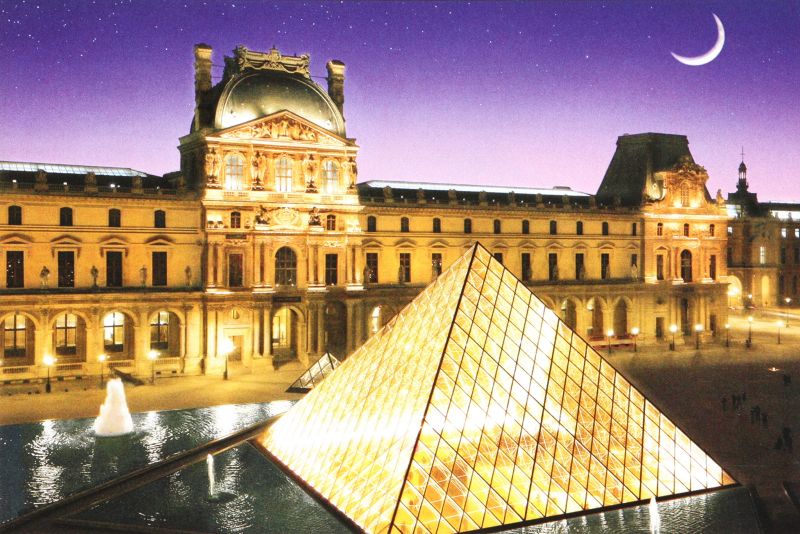 ◇希少品◇1000ピースジグソーパズル パリのセーヌ河岸VII-ルーヴル