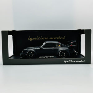 ignition model 1/18 PORSCHE RWB 964 Matt Black IG2463 – KUM'S TOY BARN