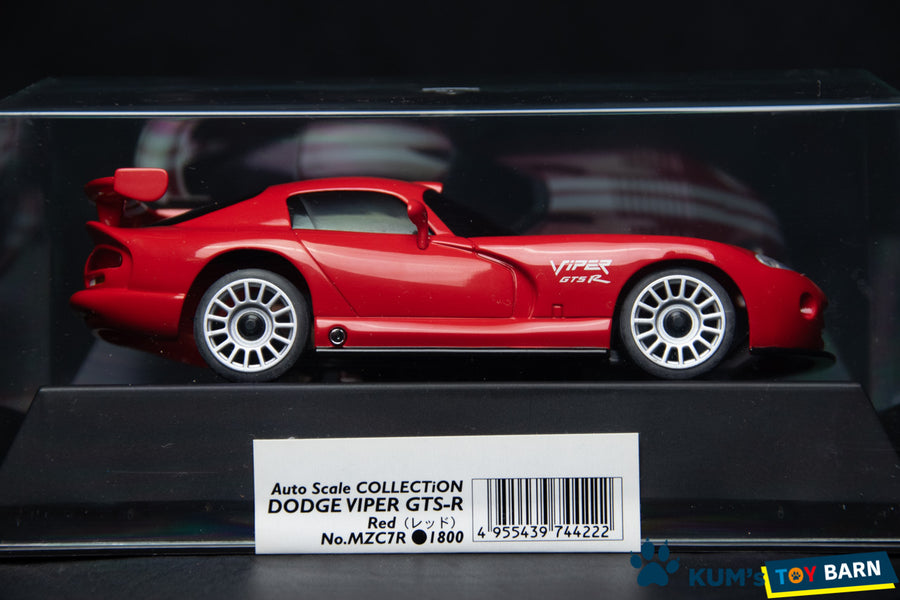 Kyosho Mini-z Body ASC DODGE VIPER GTS-R MZC7R – KUM'S TOY BARN
