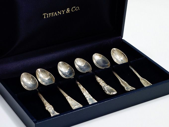 ティファニーの柄違いスプーン6本セット | 東京世田谷の買取専門店