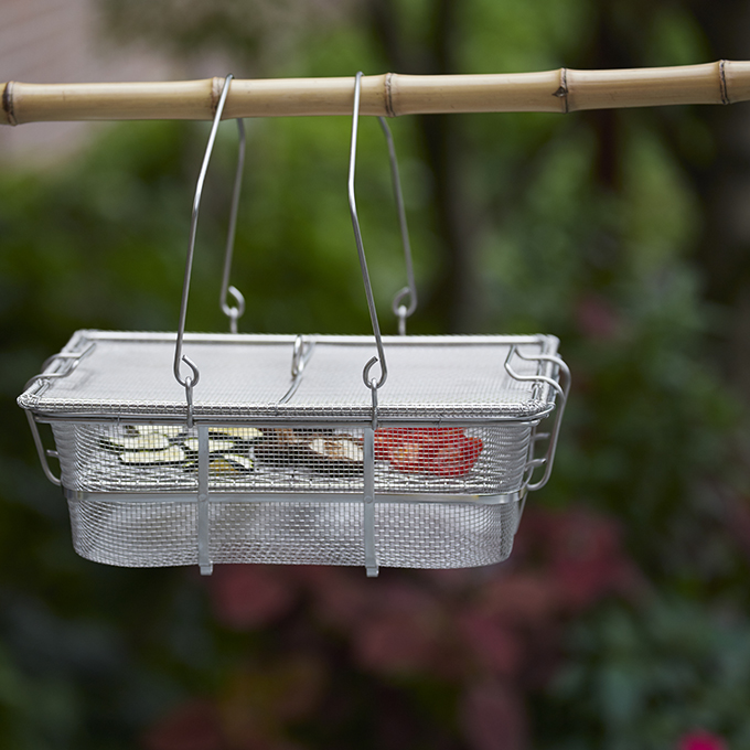 辻和金網 ふたつき干しかご ｜ kuriya長崎