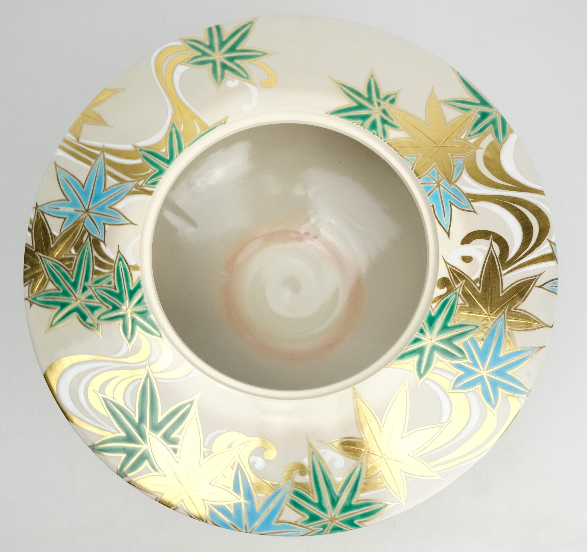 栗山園オンライン通販部 / 【出物】 青楓流水平水指 宮川香雲 鵬雲斎書付