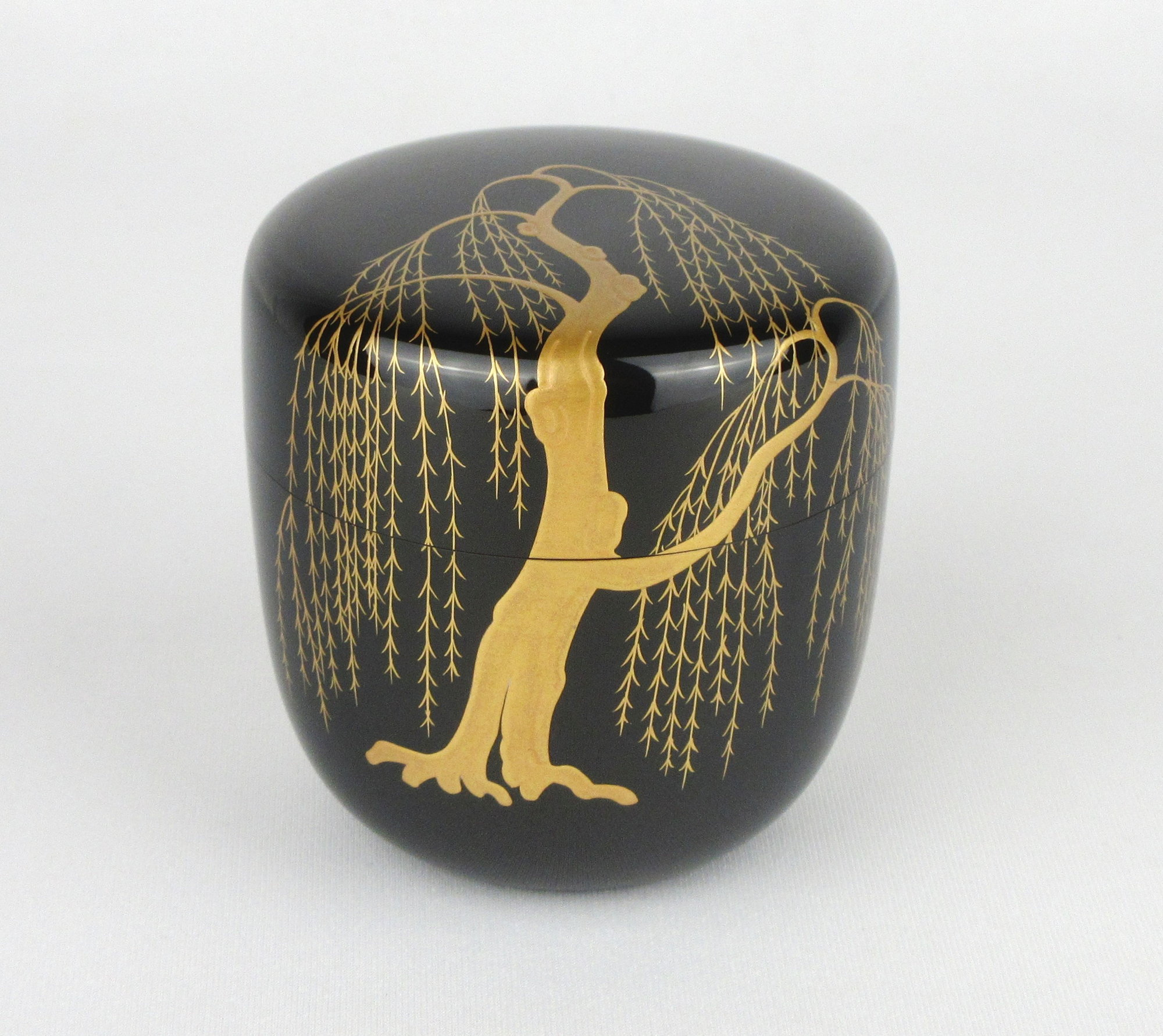 栗山園オンライン通販部 / 【出物】 柳蒔絵大棗 岩倉秀磨