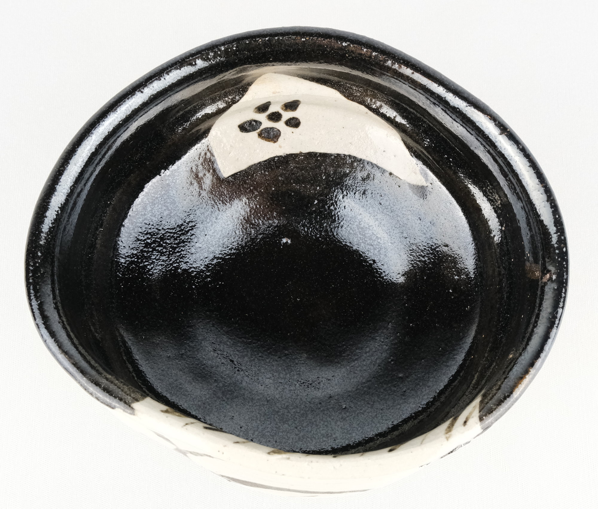 栗山園オンライン通販部 / 【出物】 黒織部茶碗 加藤芳右衛門