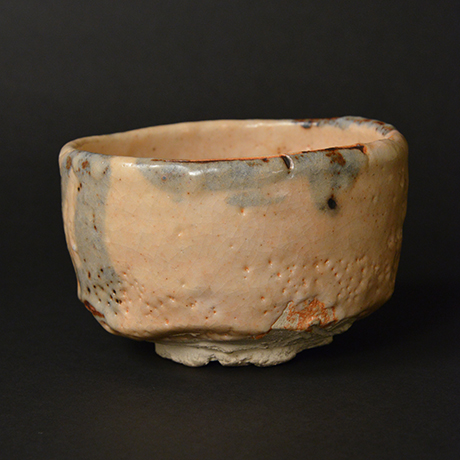 K-5 岡部嶺男 絵志野茶碗 / OKABE Mineo Tea Bowl, E-shino | しぶや