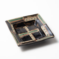 濱田庄司 楽釉筒描茶碗 | しぶや黒田陶苑