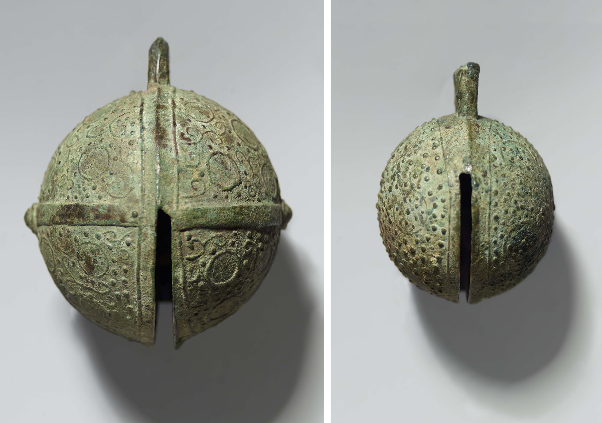 銅鈴（伝千葉県木更津市稲荷森古墳出土）｜公益財団法人 黒川古文化研究所