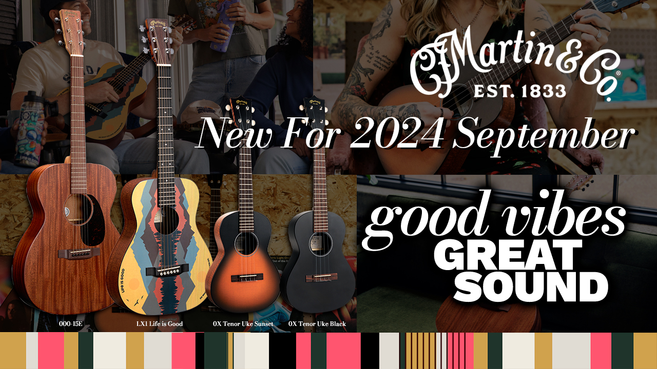 C.F.Martin Guitar 2024 September 最新モデル入荷開始しました