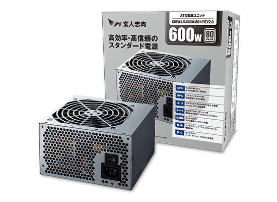 KRPW-L5-400W/80+/REV2.0 | KRPW-L5-400W/80+/REV2.0 | 玄人志向