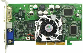 GF4MX440-AGP64C | NVIDIA GEFORCE4 MX440搭載 AGP グラフィックボード