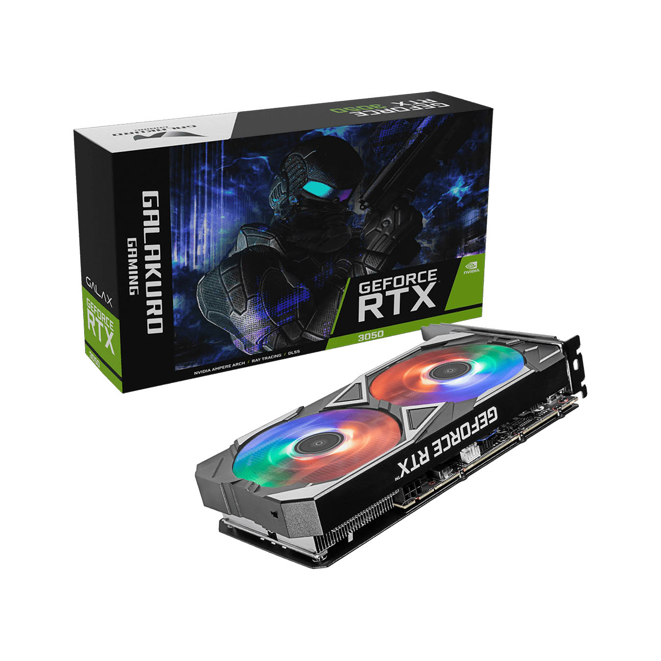 GG-RTX3050-E8GB/EX/DF | GG-RTX3050-E8GB/EX/DF | 玄人志向 GALAKURO