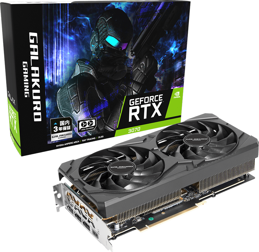 GG-RTX3070-E8GB/OC/DF2 | NVIDIA GEFORCE RTX 3070 搭載 グラフィック
