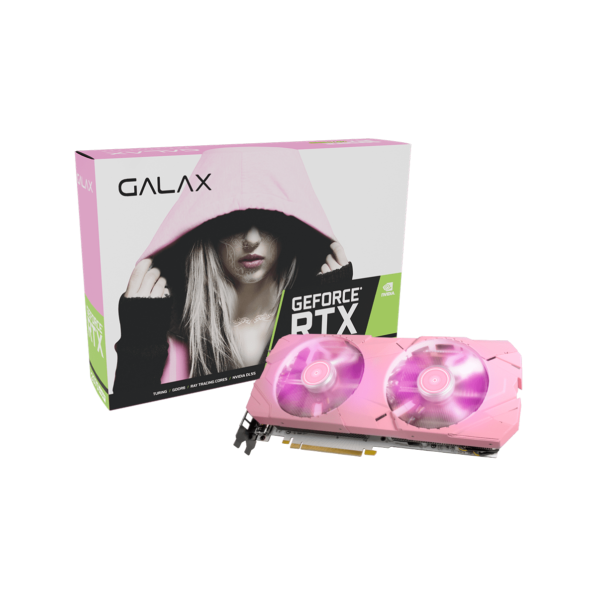 GK-RTX2070SP-E8GB/PINK | 玄人志向 GALAKURO NVIDIA GEFORCE RTX 2070
