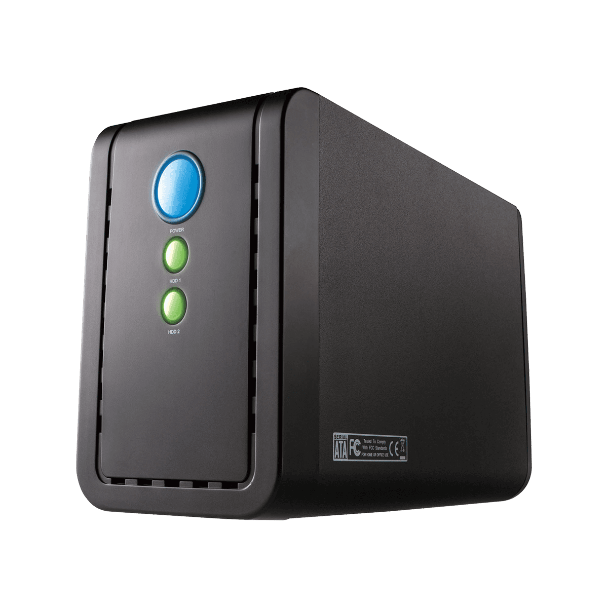 GW3.5AX2-SU3/REV2.0 | USB3.0接続 3.5型 SATAx2 HDDケース(ブラック