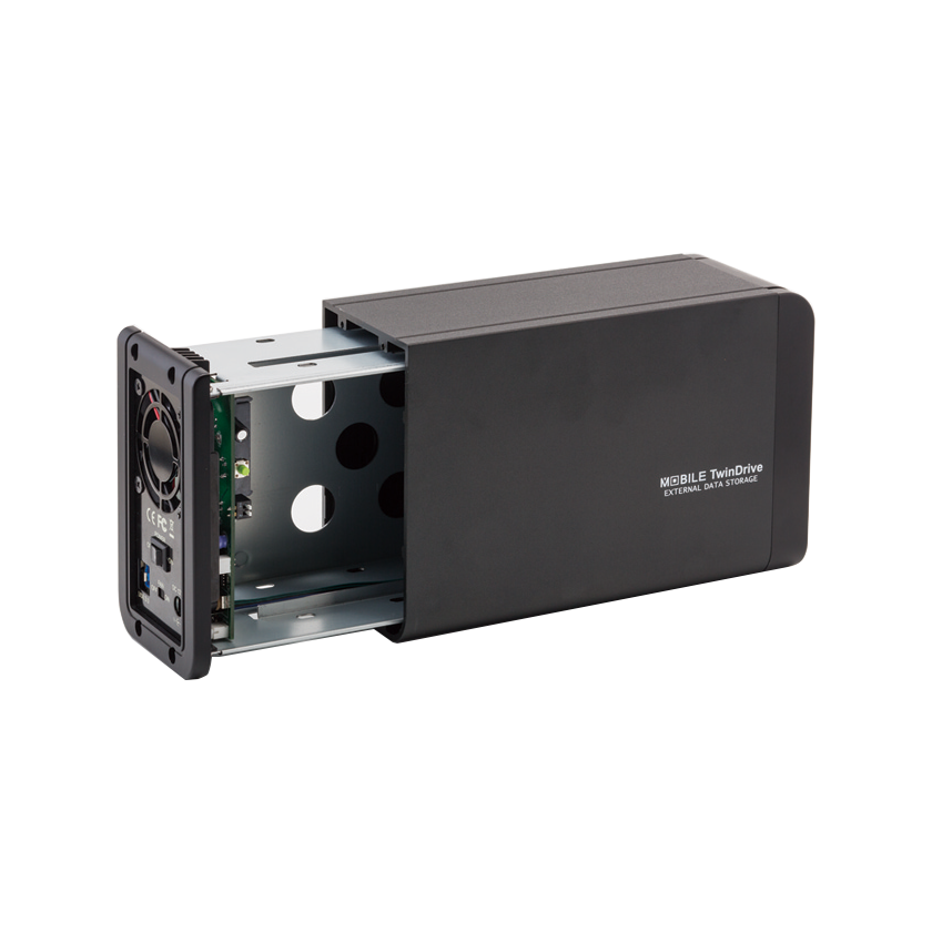 GW3.5ACX2-U3.1AC | USB3.1接続 2.5/3.5型 SATA HDD/SSD x2 ケース