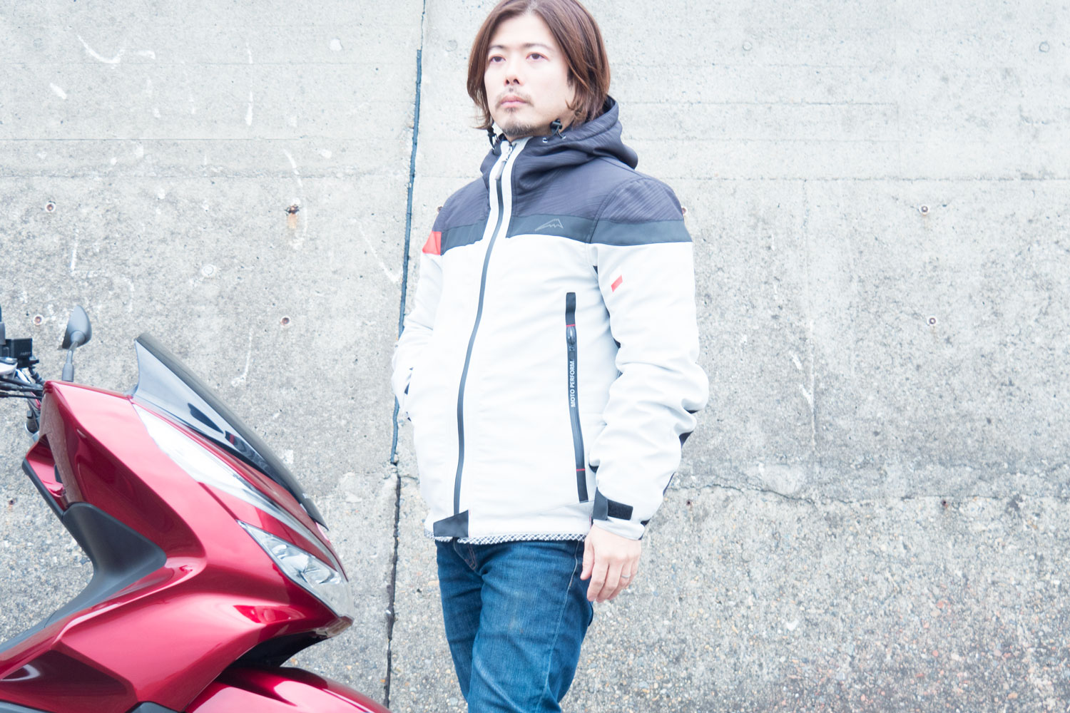 モテるライディングジャケットならアドーレジャケット | KUSHITANI LOGS