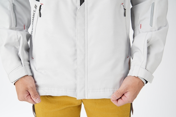 ヨシ）プロテクター付きクラリティージャケット LL ホワイト