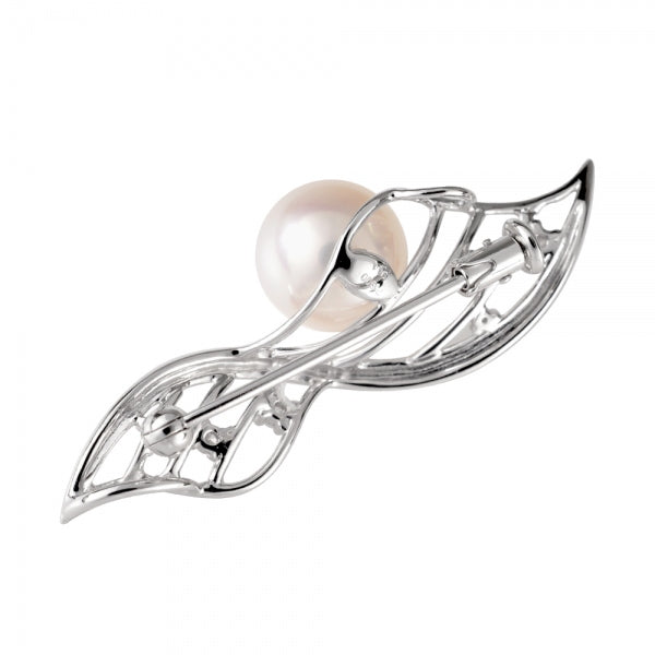 K18 シルバー 18金 コンビ アコヤパール 真珠 天使 ペンダント