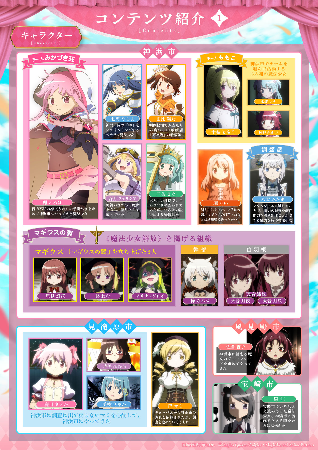 e マギアレコード 魔法少女まどか☆マギカ外伝 コンテンツ紹介 | KYORAKU