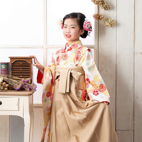 木製 1/2 オブジェ ハーフバースデー撮影、二分の一成人式撮影 約20cm 木製