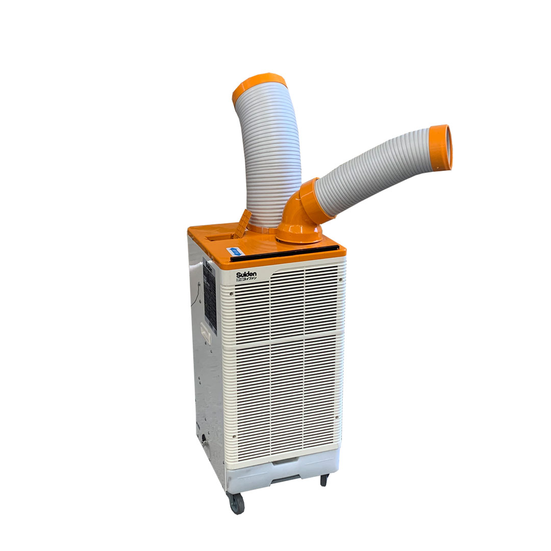 冷暖房 エアコン スポットクーラー (ｵﾚﾝｼﾞ) (W390×D430×H860 40