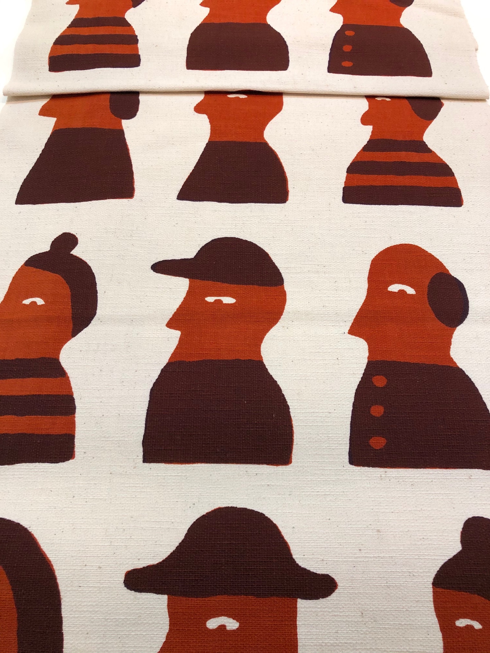 柚木沙弥郎 小巾布 6人