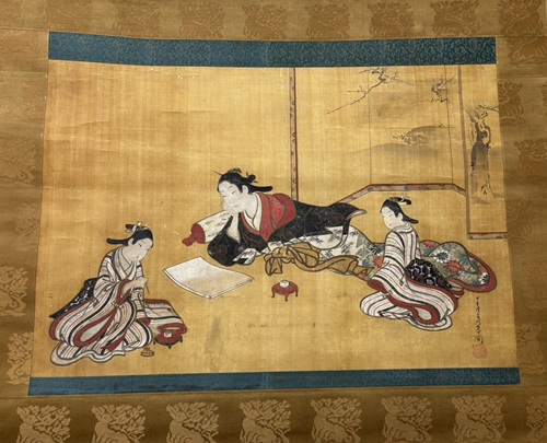 ③ 中国 仏教美術 古玩 曼荼羅 タンカ 手彩色 レザー ③ 中国 仏教美術